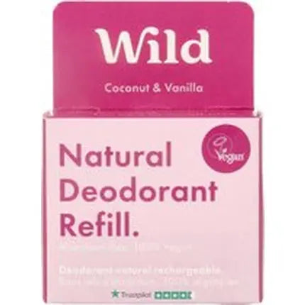 Wild Wild Deodorant Coconut Vanilla Refill - 40g Wild Wild