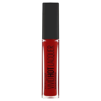 Maybelline New York Color Sensational Vivid Hot Lacquer Lipstick Number 72 Classic 7.7ml - Maybelline New York