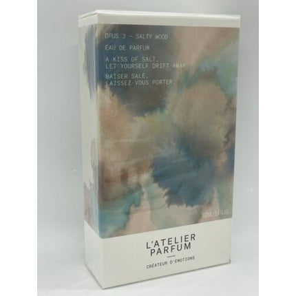 L Atelier Parfum Opus 3 Salty Wood Eau de Parfum 100ml Unisex Fragrance L'Atelier Parfum