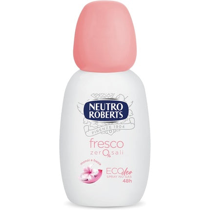 Neutro Roberts Ecodeo Fresco Pink Deodorant Spray Monoi and Freesia Fragrance 75ml Neutro Roberts