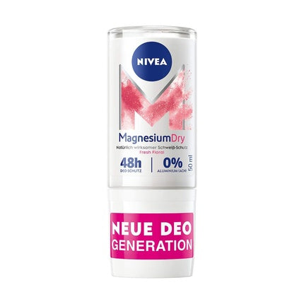 NIVEA Magnesium Dry Fresh Floral Deodorant Roll-On 50ml Nivea