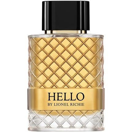 Lionel Richie Hello - Refreshing Fougère Blend with Warm Amber Notes Eau de Cologne 100ml pour homme