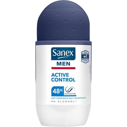 Sanex Active Control Roll On Deodorant Déodorant (Déo) Homme 50ml