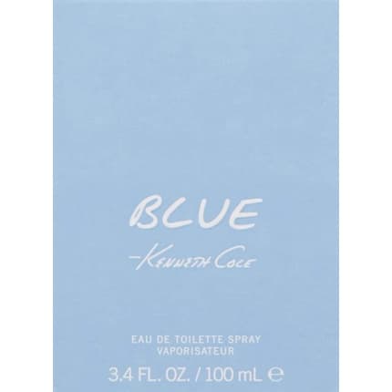 Kenneth Cole Blue for Men 3.4oz Edt Spray