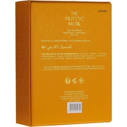 Alexandre.J Alexandrej The Majestic Musk Eau de Parfum (EDP) Mixte