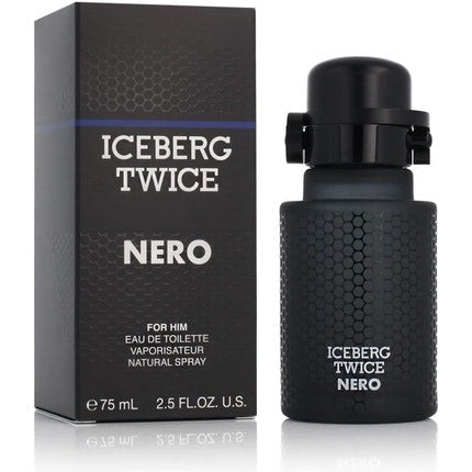 Iceberg Twice Nero for Him Eau de Toilette 75ml Iceberg