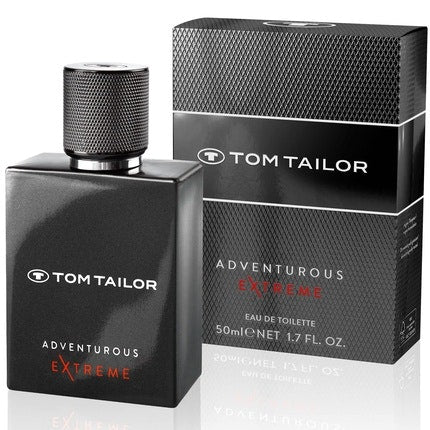 Tom Tailor Adventurous EXTREME Men's Parfum  50ml Eau de Toilette for Adventurous Men - Safran, Cashmere Wood & Amber Tom Tailor