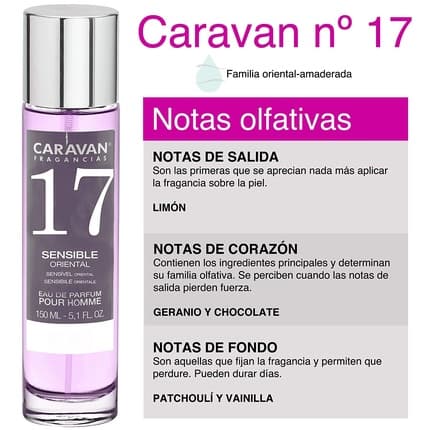 Caravan Fragancias nº 17 Eau de Parfum (EDP) Homme 150ml