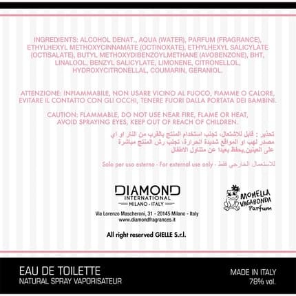 Acqua Di Sorrento MONELLA VAGABONDA Belle 's Perfume with Floral and Fruity Notes Eau de Toilette (EDT) Femme 100ml