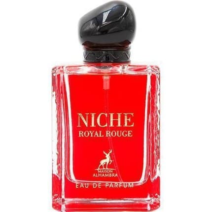 Niche Royal Rouge par Alhambra - Eau de Parfum Spray Femme 100ml 3.4oz
