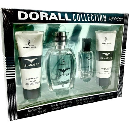 Dorall ISLANDERS Men's Fragrance Gift Set Eau de parfum  Shower Gel Aftershave Maison des fragrances