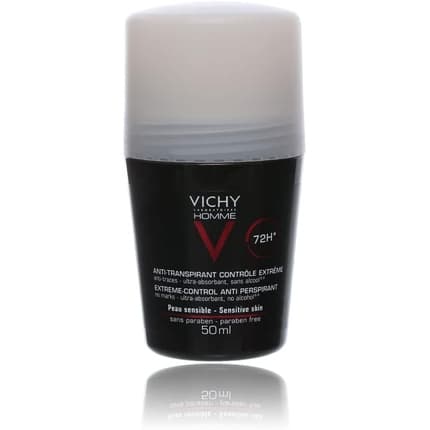 Vichy Antiperspirant Deodorant Rollon 72h Déodorant (Déo) Homme 50ml