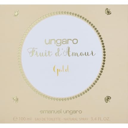 Emanuel Ungaro Ungaro Fruit D'Amour Gold Women Eau de Toilette Femme 100 ml - Fruité