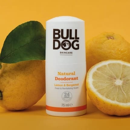 Bulldog Natural Rollon Deodorant With Lemon & Bergamot Fresh & Revitalising Scent Déodorant (Déo) Mixte 75ml
