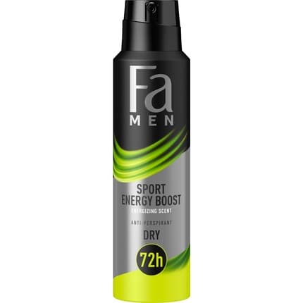 FA Sport Energy Boost Antiperspirant Energizing Scent Déodorant (Déo) Homme 150ml