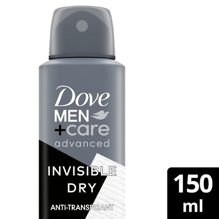 Dove Men+Care Advanced Anti-Transpirant Invisible Dry Aerosol 150ml Dove