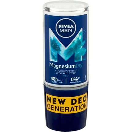 Beiersdorf Nivea Magnesium Dry Fresh Roll-On Deodorant 48h, Déodorant (Déo) Homme 50ml