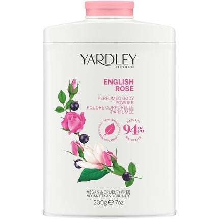 Yardley London English Rose Perfumed Body Powder 200g Maison des fragrances