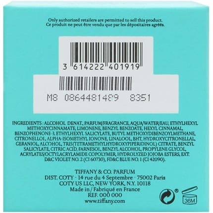 Tiffany & Co. Tiffany & Co Eau De Perfume Eau de Parfum (EDP) Mixte 30ml