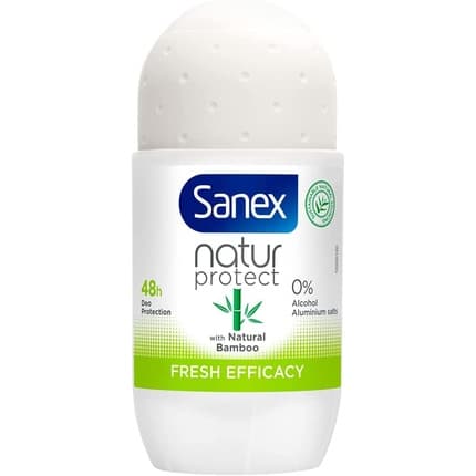 Sanex Natur Protect Fresh Efficacy with Natural Bamboo Deodorant Déodorant (Déo) Mixte 50ml