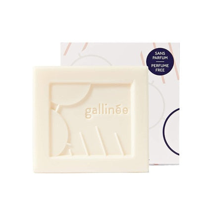 Gallinée Perfume Free Cleansing Bar Ultra Soft Natural Cleansing Bar with Prebiotics and Lactic Acid 100g Maison des fragrances