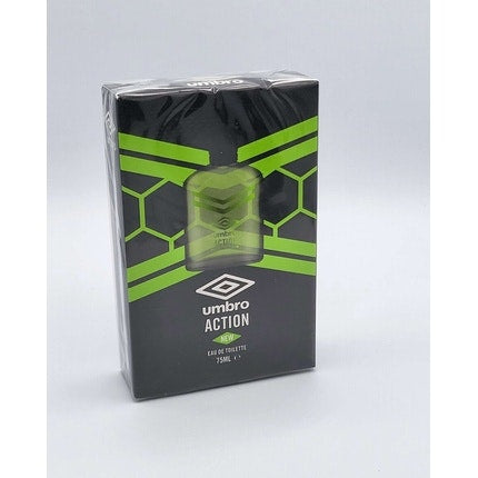 Umbro Action Eau de Toilette 75ml Brand New and Sealed UK Stock Umbro