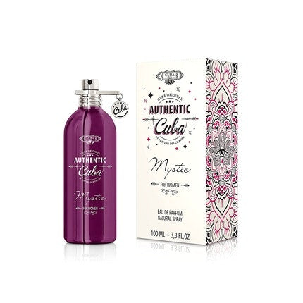 Cuba Authentic Mystic Eau De Parfum spray pour femme  3.3 fl. oz, 1oz équivaut à 30ml. Cuba Original par Parfums Des