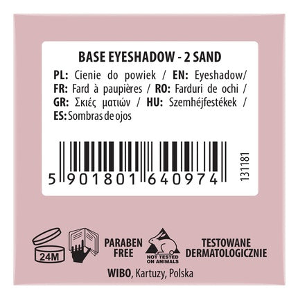 Wibo I Choose Base Eyeshadow Nr 2