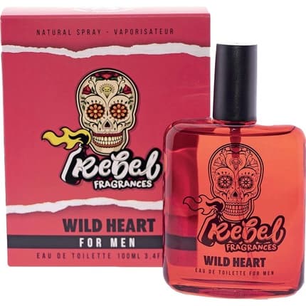 Rebel Rebel Wild Heart Man Eau de Toilette (EDT) Mixte 100ml