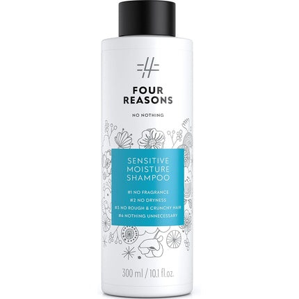 FOUR REASONS No Nothing Sensitive Moisture Shampoo Perfume Moisturizing Shampoo for Dry and Damaged Hair 300ml Maison des fragrances