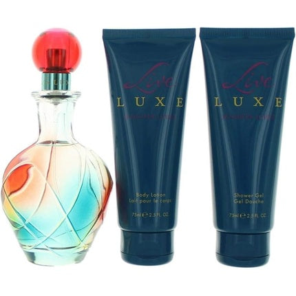 Jennifer Lopez Live Luxe par Jennifer Lopez 3 Pc Gift Set Shower Gel Body Coffret (Coffret) Femme 100ml