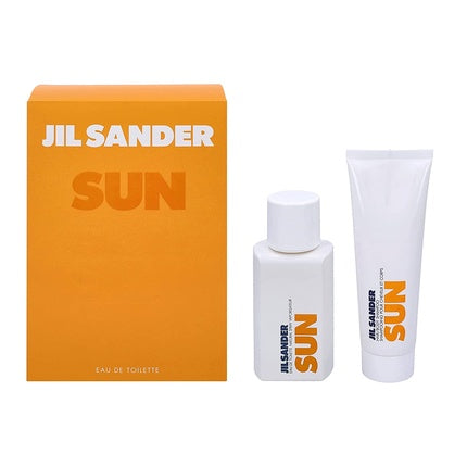 Jil Sander Sun Women Set Eau De Toilette 75ml + Hair Body Shampoo 75ml