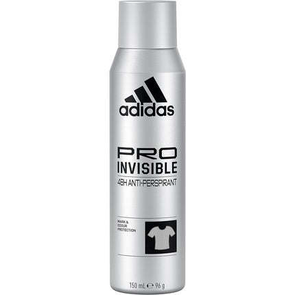 Adidas PRO Invisible Deodorant Spray 48H Antiperspirant 150ml adidas