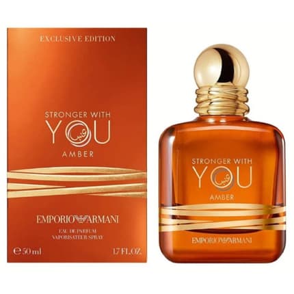 Armani Stronger With You AMBER New & Sealed Exclusive Edition Eau de Parfum (EDP) Mixte 50ml
