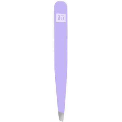 T4B ILU Precision Tip Eyebrow Tweezers for Facial Hair Removal Purple