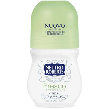 Neutro Roberts Deo Roll On Fresco Green Tea and Lime 50ml Neutro Roberts Deo Roll On