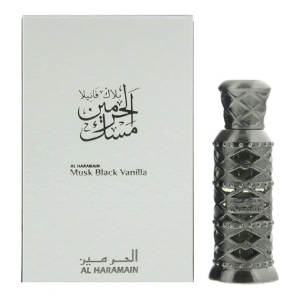 Al Haramain Musk Black Vanilla Perfume Oil Unisex Eau de Parfum (EDP) Mixte 12ml
