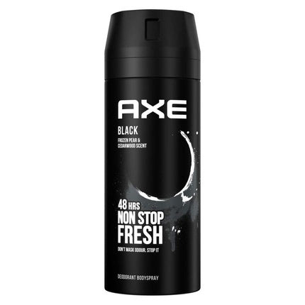 Axe Deodorant Body Spray Black 150ml Axe/Lynx