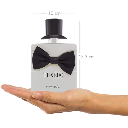 Tuxedo EDP 100ml by Maryaj for Men Eau De Parfum Citrus Spicy Fragrance with Lemon Cardamom Cumin Cedarwood Tonka Maryaj