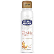 Neutro Roberts Deodorant Spray for Sensitive Skin with Soothing Oat and Argan 150ml Bottle Neutro Roberts