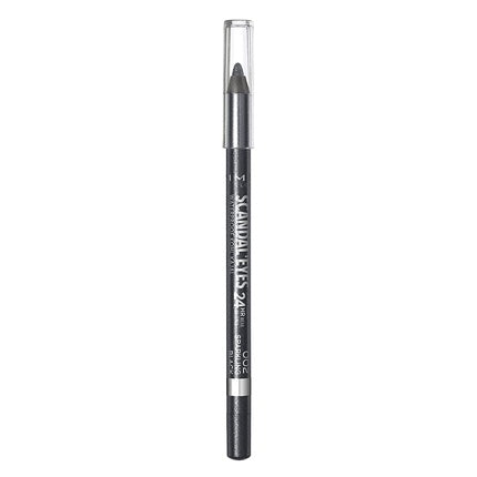Rimmel Waterproof Kajal Eyeliner with Intense Color and Soft Texture 1.3g 002 Sparkling Black
