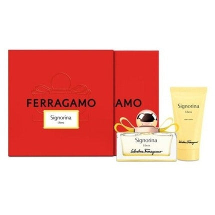 SALVATORE FERRAGAMO Signorina Libera Gift Box - Eau de parfum  50ml + Body Lotion 50ml Salvatore Ferragamo