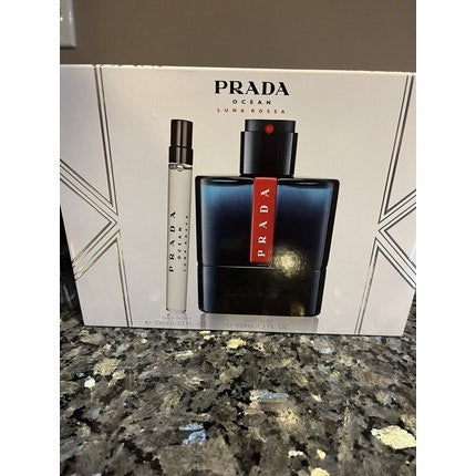 Prada Ocean Luna Rossa 3.3 oz, 1oz équivaut à 30ml Avec 0.33 oz, 1oz équivaut à 30ml Mini Eau de toilette  Spray Prada