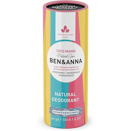 Papertube Coco Mania Deodorant Ben&Anna