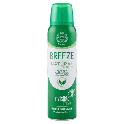 Natural Invisible Green Spray Deodorant 150ml Breeze