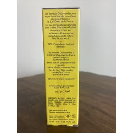 Les Senteurs Gourmandes Vanille Noire / Sealed Eau de Parfum (EDP) Mixte 15ml