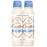 Cavaillès Absorb+ Anti-Transpirant Deodorant 48h Spray 150ml - Pack of 2 Maison des fragrances