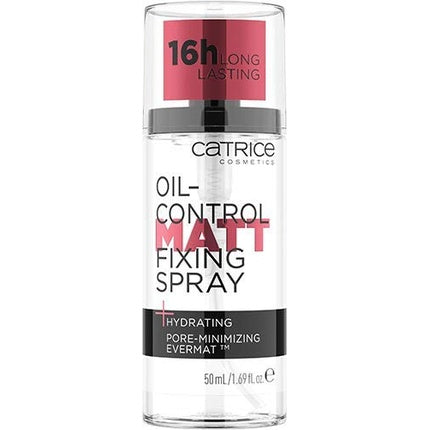 Catrice Oil-Control Matt Fixing Spray Transparent Moisturising Long-Lasting