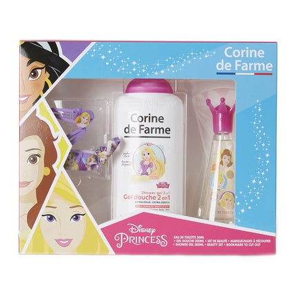 Corine de Farme Disney Princess Gift Set and Shower Gel with Hair Clips and Bracelet Coffret (Coffret) Mixte 30ml