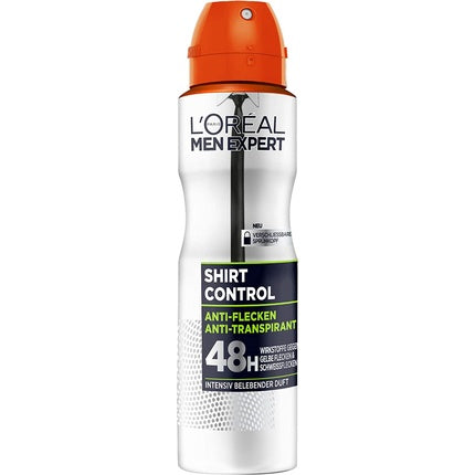 L'Oréal Men Expert Control Deodorant Anti-Transpirant Spray with 48H Protection Against Drying 150ml Men Expert